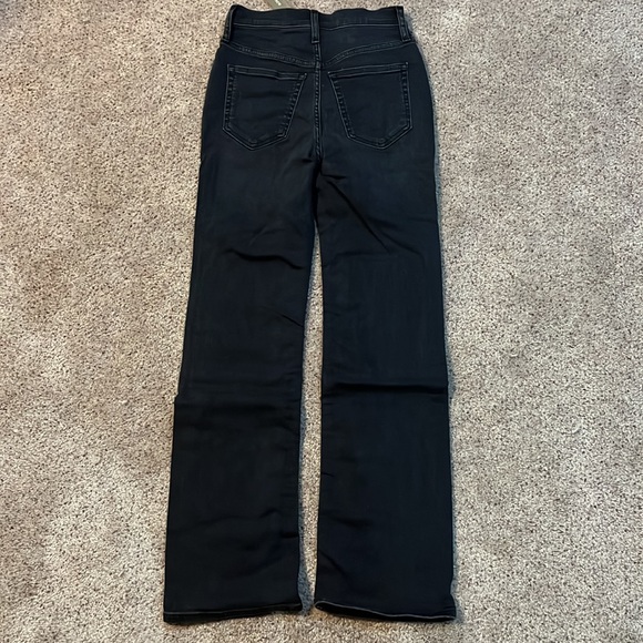 J.Crew High-rise slim demi-boot jean in Charcoal wash - Picture 6 of 8